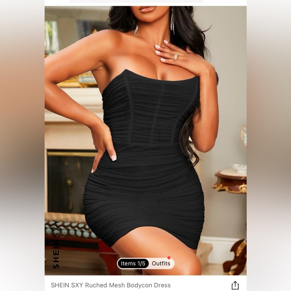 SHEIN black body on dress- never worn